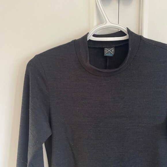 Mock Neck Sweater Dress - Picture 3 of 3